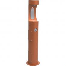 Elkay 4400BFFRKTER - Halsey Taylor Outdoor HydroBoost Bottle Filling Station, Pedestal Non-Filtered Non-Refrigerated Fr