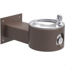 Elkay LK4405BRN - Outdoor Fountain Wall Mount, Non-Filtered Non-Refrigerated, Brown