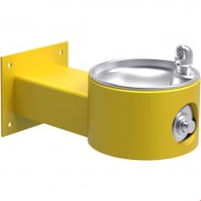 Elkay LK4405FRKYLW - Outdoor Fountain Wall Mount Non-Filtered, Non-Refrigerated Freeze Resistant Yellow