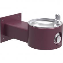 Elkay LK4405PUR - Outdoor Fountain Wall Mount, Non-Filtered Non-Refrigerated, Purple