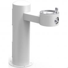 Elkay LK4410FRKWHT - Outdoor Fountain Pedestal Non-Filtered, Non-Refrigerated Freeze Resistant White