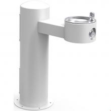 Elkay LK4410WHT - Outdoor Fountain Pedestal Non-Filtered Non-Refrigerated, White