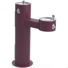 Elkay LK4420FRKPUR - Outdoor Fountain Bi-Level Pedestal Non-Filtered, Non-Refrigerated Freeze Resistant Purple