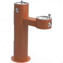 Elkay LK4420FRKTER - Outdoor Fountain Bi-Level Pedestal Non-Filtered, Non-Refrigerated Freeze Resistant Terracotta