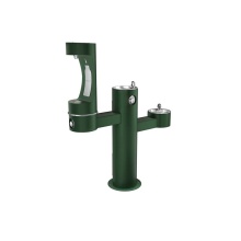 Elkay LK4430BF1MFRKEVG - Outdoor ezH2O Middle Bottle Filling Station Tri-Level Pedestal Non-Filtered Non-Refrigerated FR Ev