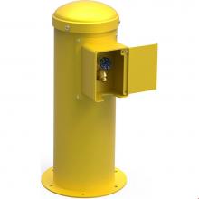 Elkay LK4461YHLHBYLW - Yard Hydrant with Locking Hose Bib Non-Filtered, Non-Refrigerated Yellow