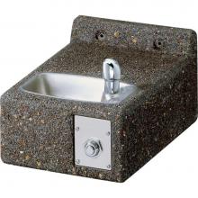 Elkay LK4593 - Outdoor Stone Fountain Wall Mount Non-Filtered, Non-Refrigerated
