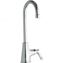 Elkay LK535GN05L2 - Single Hole with Single Control Faucet with 5'' Gooseneck Spout 2'' Lever Hand