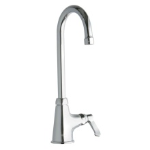 Elkay LK535GN05L2 - Single Hole with Single Control Faucet with 5'' Gooseneck Spout 2'' Lever Hand