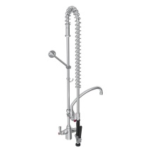 Elkay LK543AF10LC - Single Hole Concealed Deck Mount Faucet 44'' Flexible Hose with 1.2 GPM Spray Head + 10&