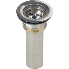 Elkay LK58 - 2'' Drain Fitting Type 304 Stainless Steel Body, Stainless Steel Strainer Basket and Rub