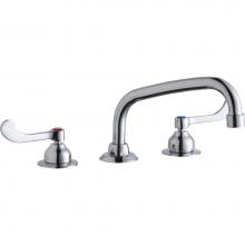 Elkay LK800AT08T4 - 8'' Centerset with Concealed Deck Faucet with 8'' Arc Tube Spout 4''