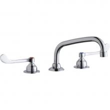 Elkay LK800AT08T6 - 8'' Centerset with Concealed Deck Faucet with 8'' Arc Tube Spout 6''