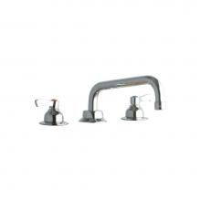 Elkay LK800TS08L2 - 8'' Centerset with Concealed Deck Faucet with 8'' Tube Spout 2'' Lev