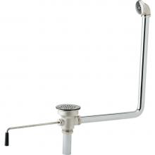 Elkay LK86RT - 3-1/2'' Drain Fitting Rotary Lever Operated with Overflow