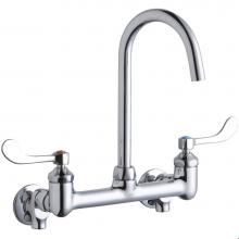 Elkay LK940LGN05T4S - 8'' Centerset Deck Mount Laminar Flow Faucet w/5'' Gooseneck Spout 4'&apo