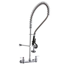 Elkay LK943LC - 8'' Centerset Wall Mount Faucet 44'' Flexible Hose w/1.2 GPM Spray Head 2&apos