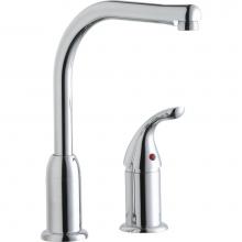 Elkay LKF413945RS - Everyday Kitchen Faucet with Remote Lever Handle Restricted Spout Chrome