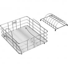 Elkay LKWRB1516SS - Stainless Steel 11-7/8'' x 13-13/16'' x 6-15/16'' Rinsing Basket