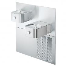 Elkay LNTEM8RAK - Soft Sides Fountain Bi-Level Reverse ADA Filtered Refrigerated, Stainless