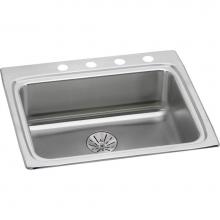 Elkay LRAD252265PD2 - Lustertone Classic Stainless Steel 25'' x 22'' x 6-1/2'', Single Bow