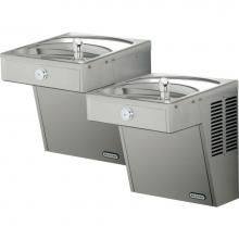 Elkay LVRCTLSC8SC - Cooler Wall Mount Bi-Level ADA Vandal-Resistant Filtered Refrigerated, Stainless