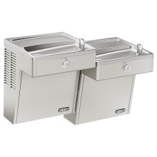 Elkay LVRCTL8SC - Wall Mount Vandal Resistant Bi-level ADA Cooler Filtered Refrigerated Stainless