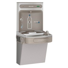 Elkay LZSDWSVRLK - ezH2O Bottle Filling Station with Single ADA Vandal-Resistant Cooler Filtered Non-Refrigerated Lig