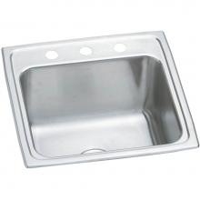 Elkay PLA1919103 - Pursuit Stainless Steel 19-1/2'' x 19'' x 10-3/16'', Single Bowl Dro