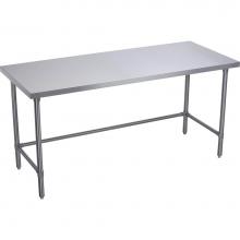 Elkay WT30X84-STSX - Stainless Steel 84'' x 30'' x 36'' 16 Gauge Flat Top Work Table with