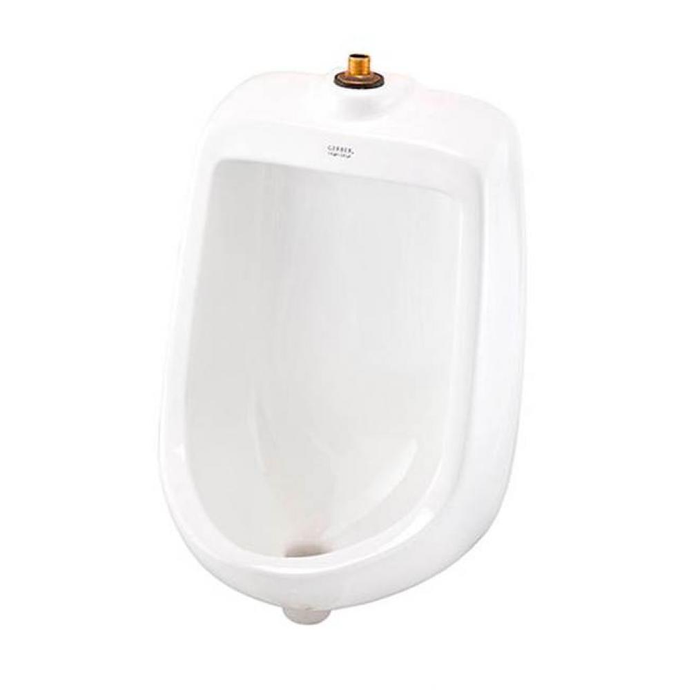 North Point 0.5gpf Urinal Washout Top Spud Half Stall White