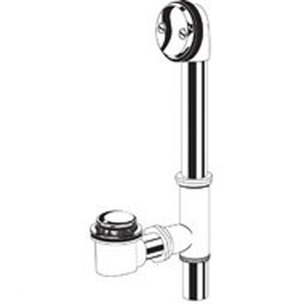 Gerber Classics Auto Trip Fit-all Drain for Standard Tub Chrome