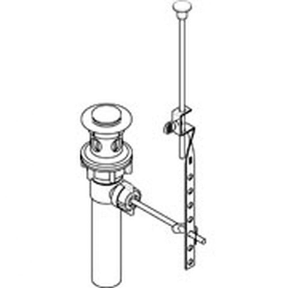 50/50 Lavatory Pop-Up Drain Assembly (S/H Lav 94) Chrome