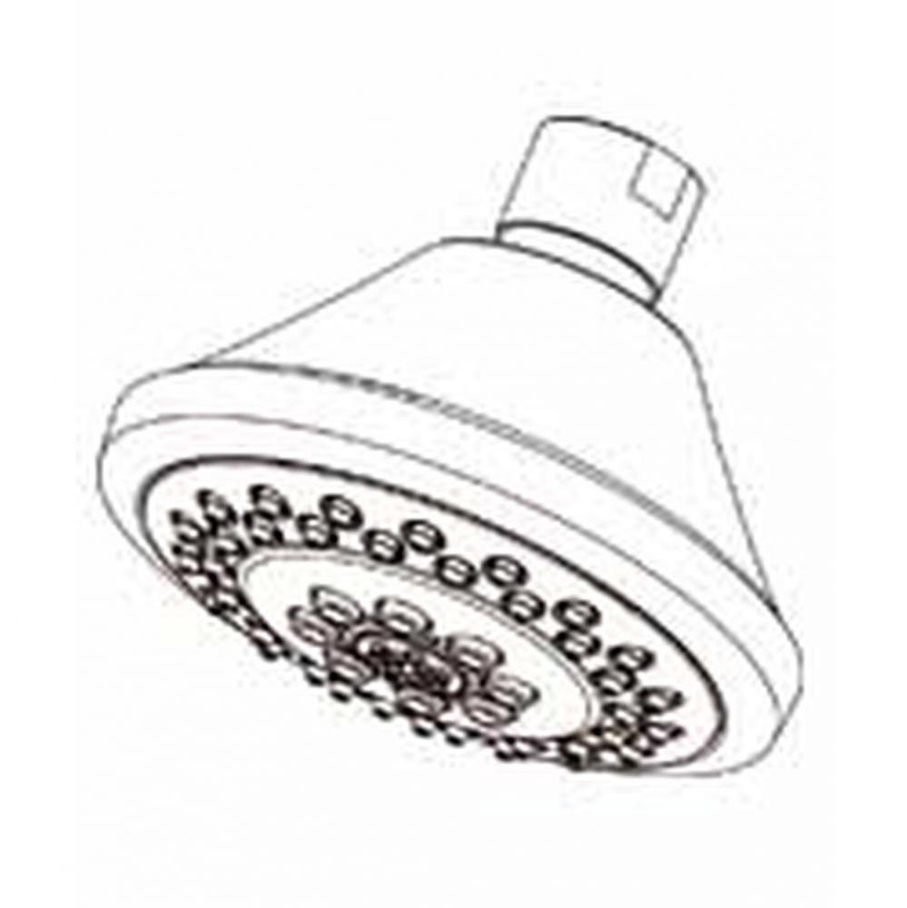 Transitional 4'' 3 Function Showerhead 1.75gpm Chrome