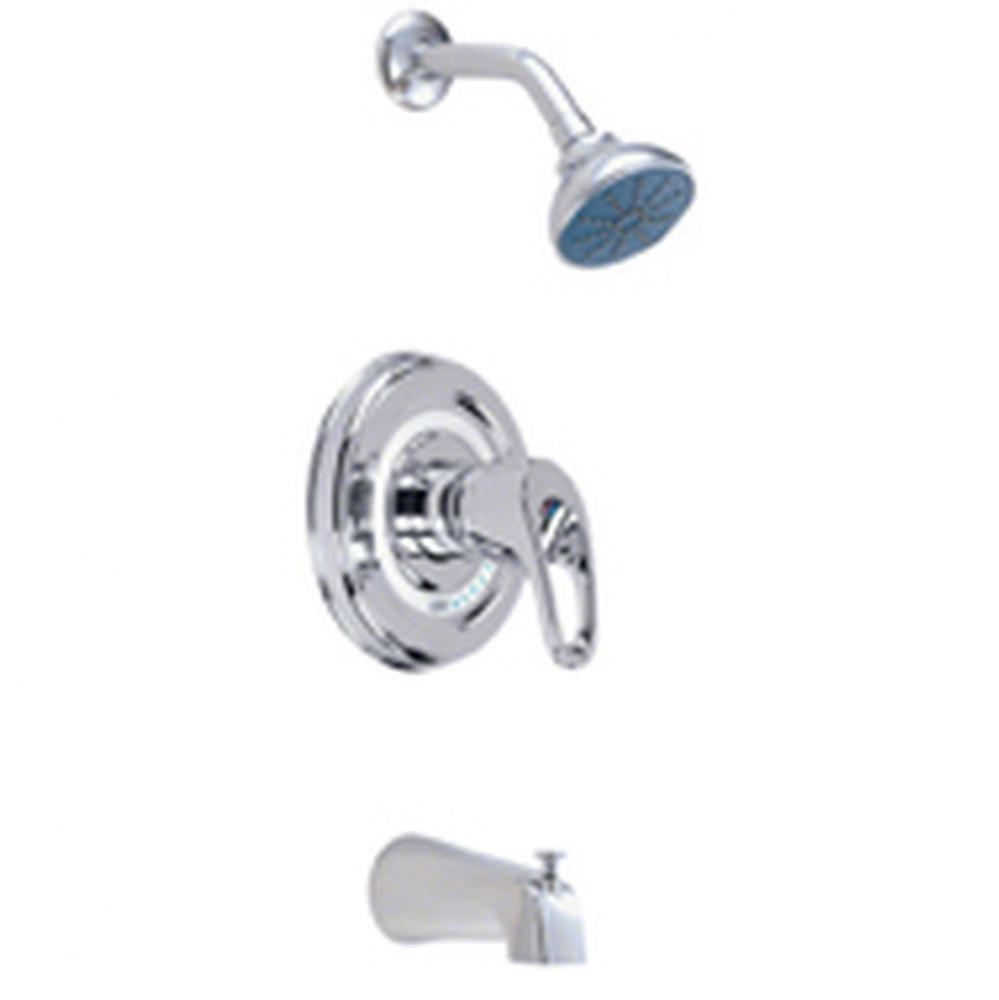 Pressure Balance Tub & Shower IPS ''Econo'' 1994 1.75gpm Chrome