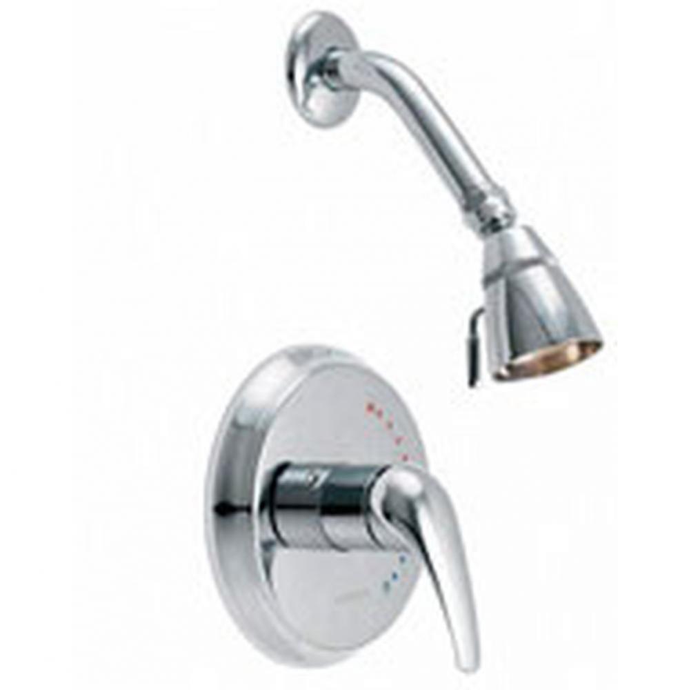 Commercial Single Handle Pressure Balance Valve And Trim Shower Only 2.5Gpm Chrome