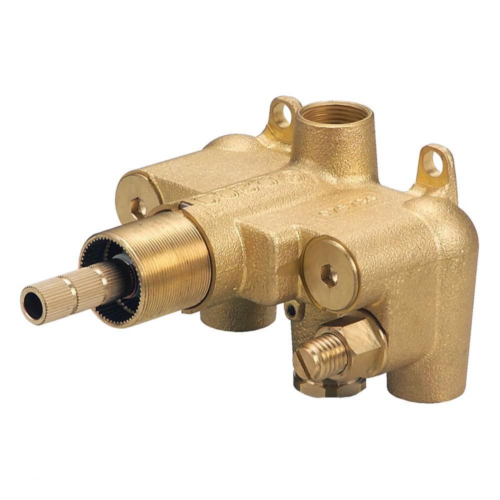 1H 3/4'' Thermostatic Valve w/ Stops for Shower Systems