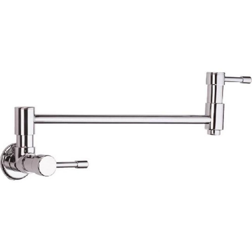 Melrose Wall Mount Pot Filler 2.2gpm Chrome