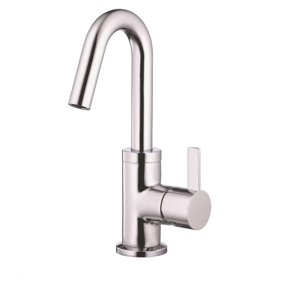 Amalfi 1H Lavatory Faucet Single Hole Mount w/ 50/50 Touch Down Drain & Optional Deck Plate In