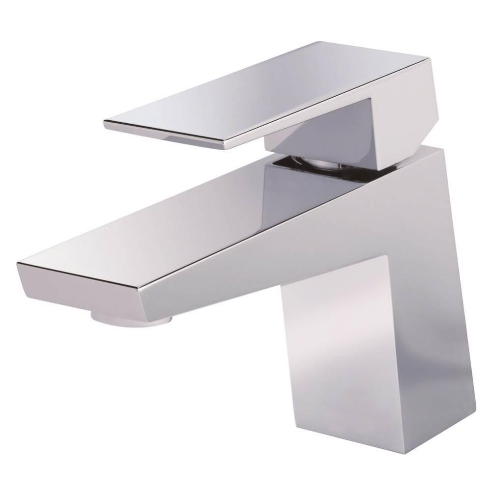 Mid-Town 1H Lavatory Faucet Single Hole Mount w/ Metal Touch Down Drain 1.2gpm Chrome