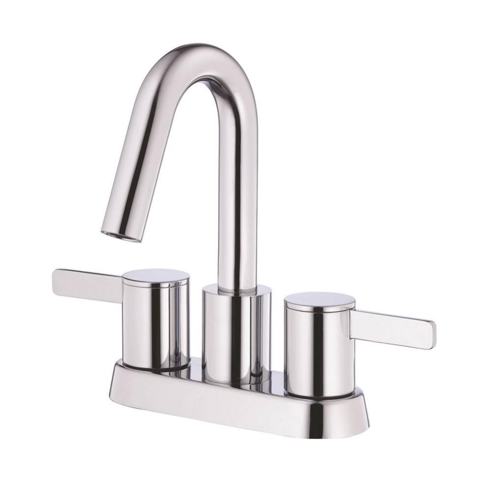 Amalfi 2H Centerset Lavatory Faucet w/ 50/50 Touch Down Drain 1.2gpm Chrome
