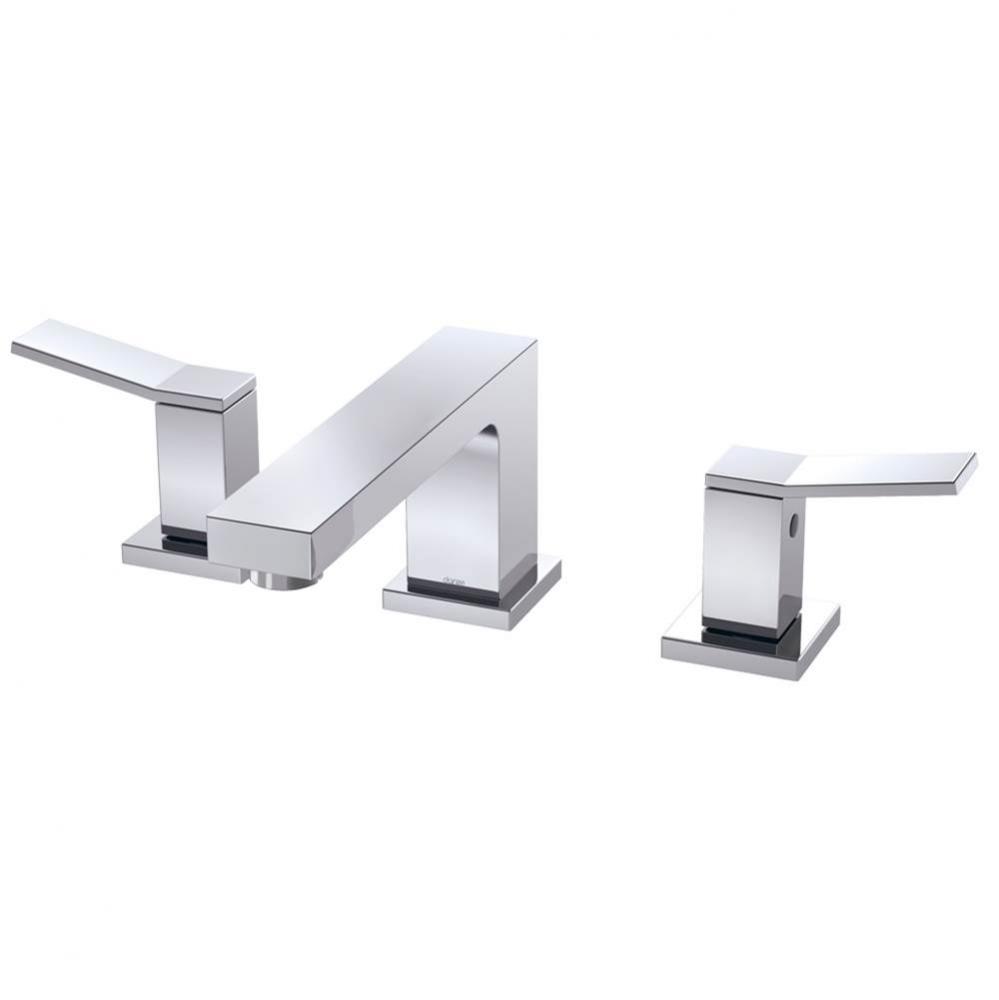 Avian 2H Widespread Lavatory Faucet w/ Metal Touch Down Drain 1.2gpm Chrome