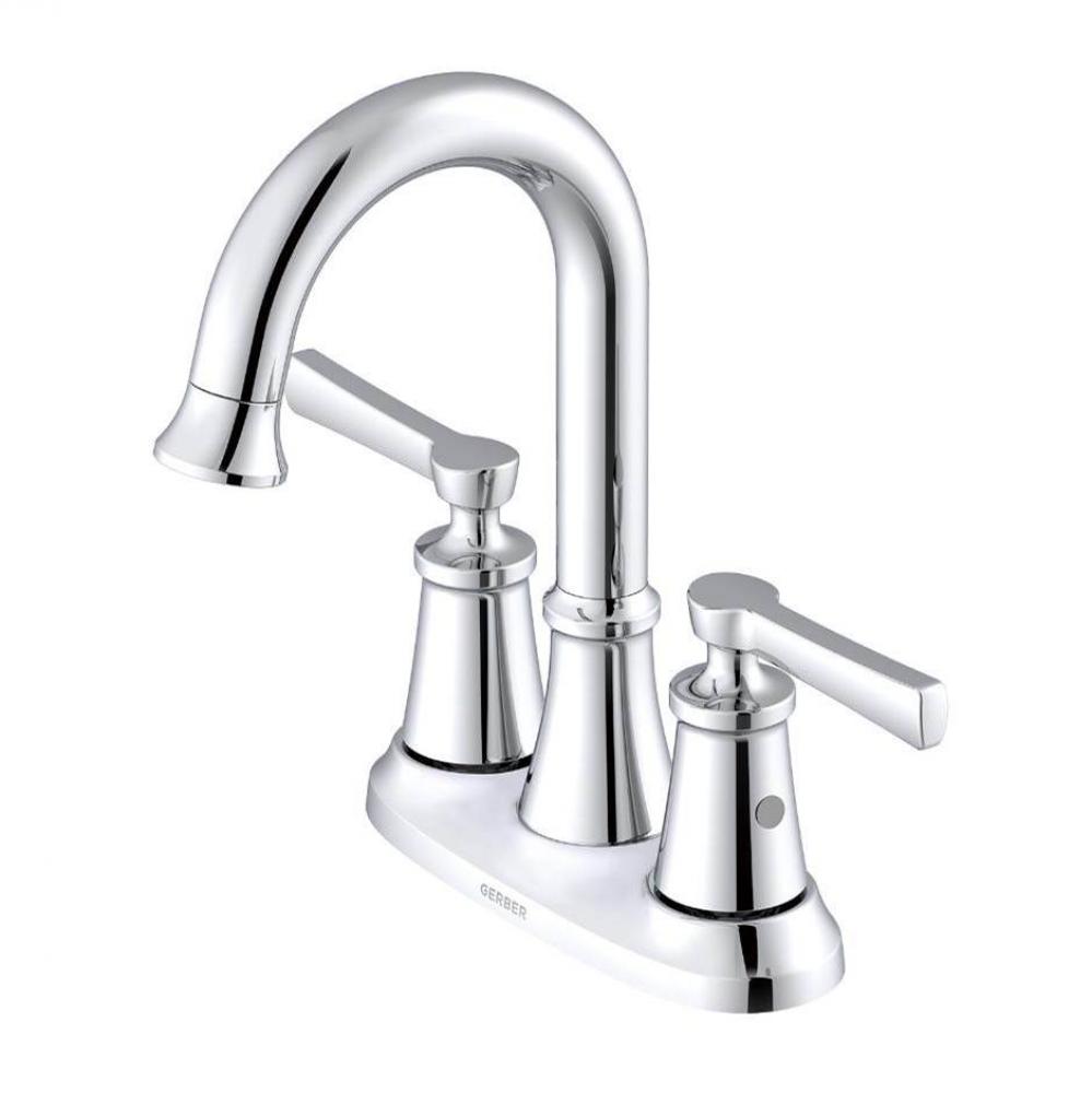Northerly 2H Centerset Lavatory Faucet w/ 50/50 Touch Down Drain 1.2gpm Chrome