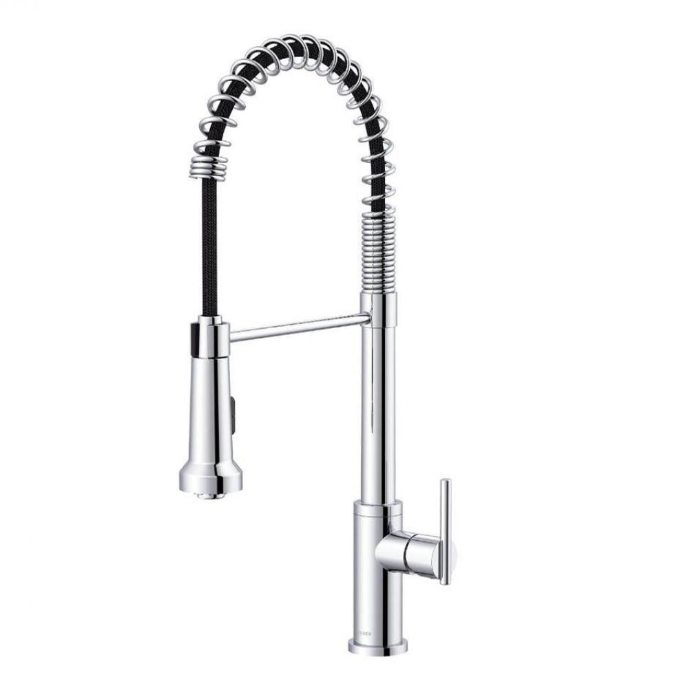 Parma 1H Pre-Rinse Pull-Down Kitchen Faucet 1.75gpm Chrome