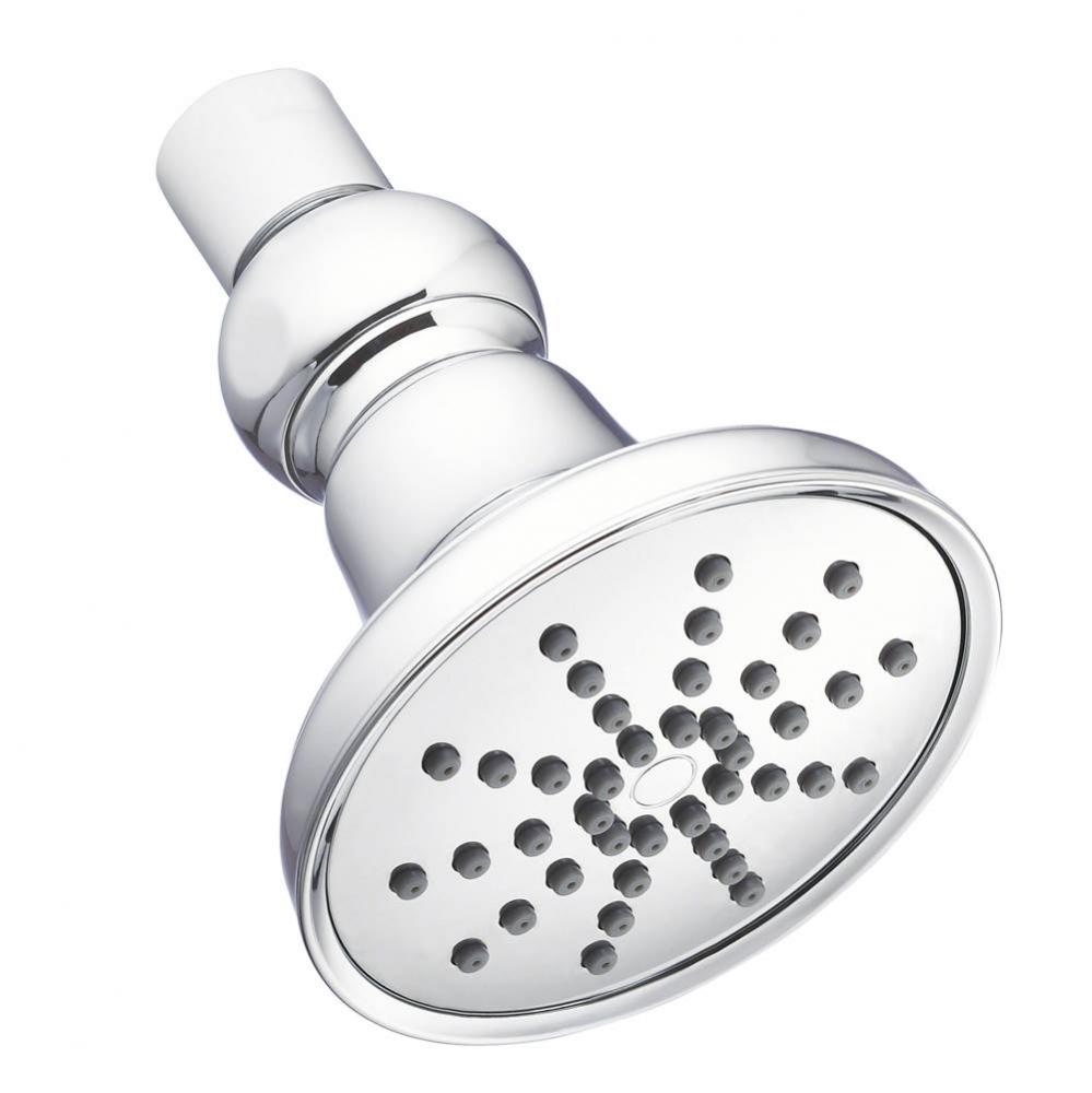 Mono Round 3 1/2'' 1 Function Showerhead 2.5gpm Chrome