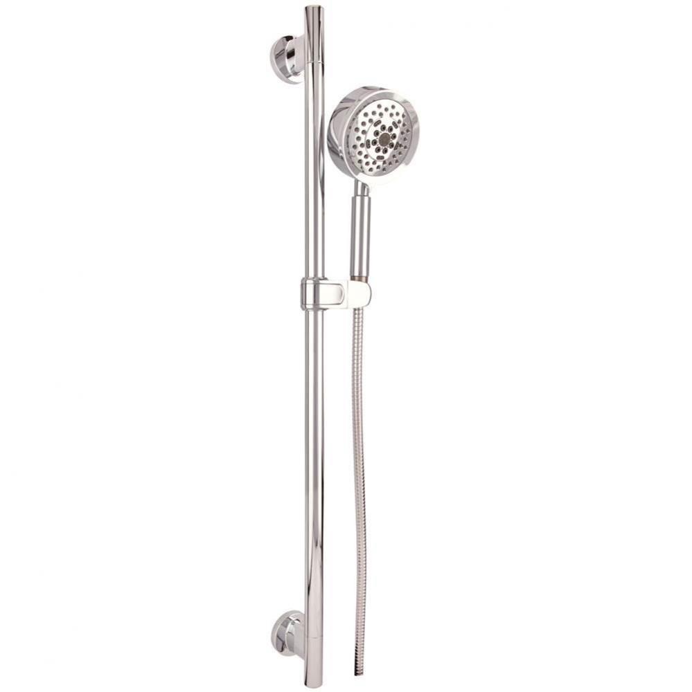 Versa 30'' Slide Bar Assembly w/ Parma 5 Function Handshower 1.75gpm Chrome