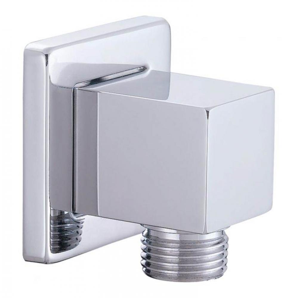 Square Supply Elbow Chrome