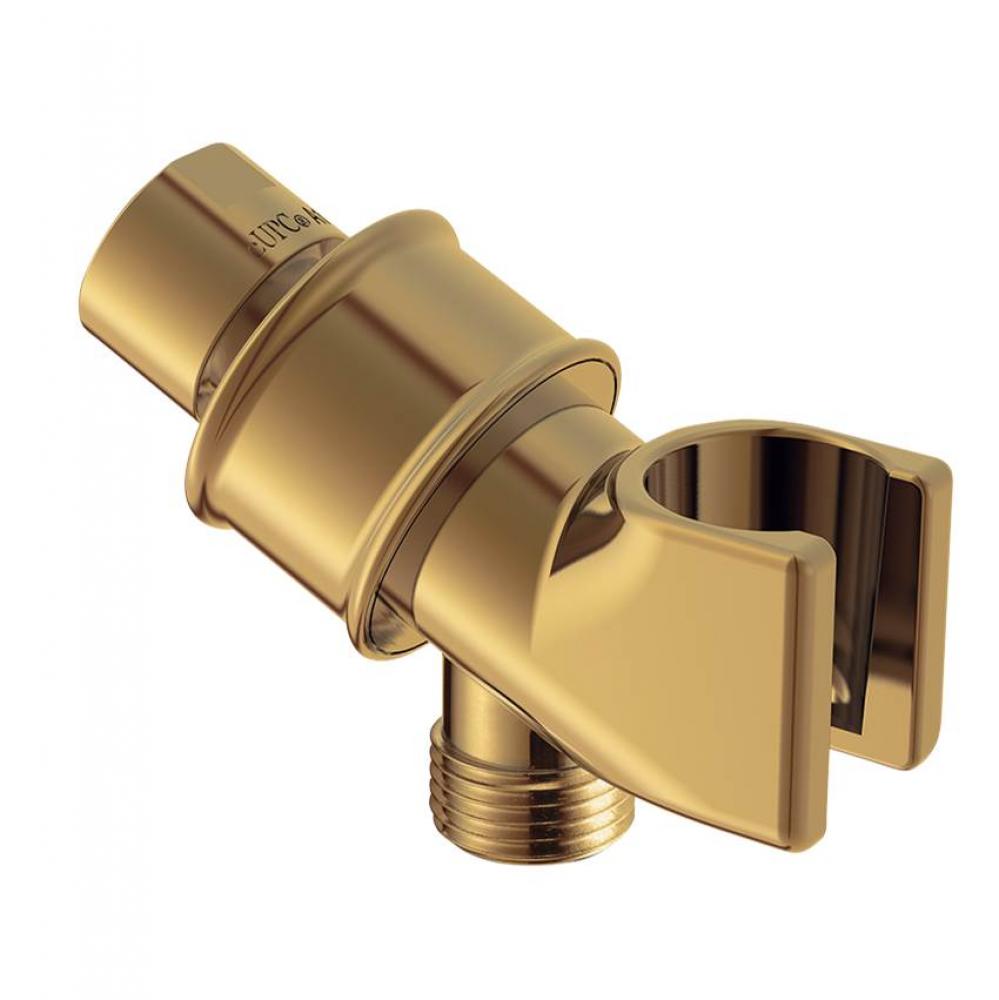 Showerarm Mount w/ Brass Ball Joint Brushed Bronze