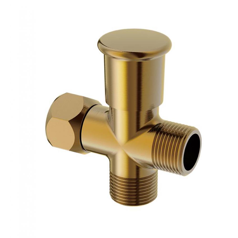 Push Pull Showerarm Diverter Brushed Bronze