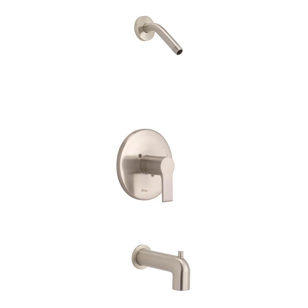 South Shore 1H Tub And Shower Trim Kit And Treysta Cartridge W/ Diverter On Spout Less Showerhead